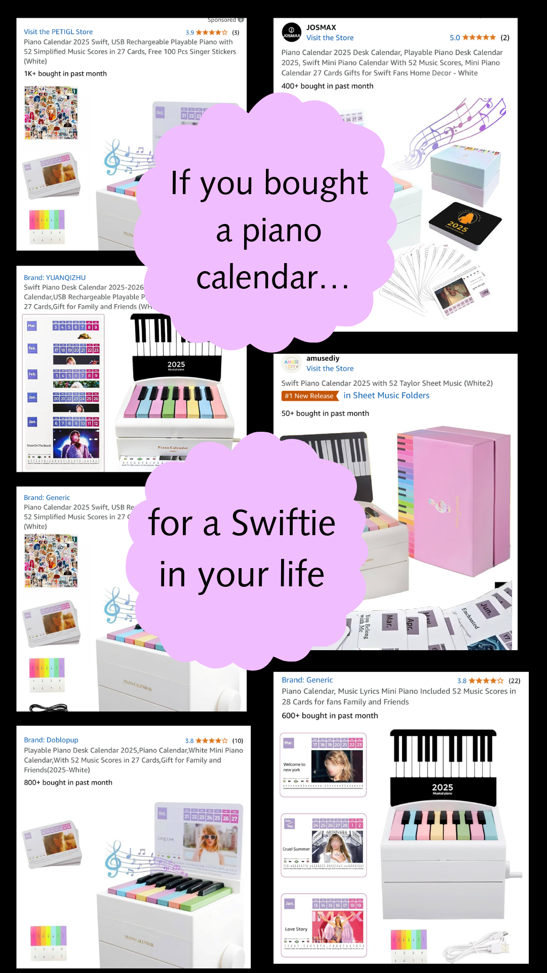 Ctrl_alt_swift Can Fix It - Amazon Piano Calendar - Card Correction Stickers